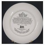 1997 Hallmark Plate "Holiday Voyage Barbie"