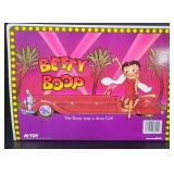Betty Boop Fashion Doll Pink and Gray Stripe Outfit NIB