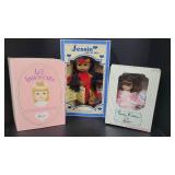 Effanbee Dolls and Jessie Collection Doll all in boxes