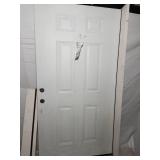 42" steel exterior door