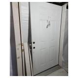 42" steel exterior door
