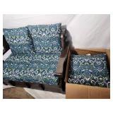 2 seat patio bench