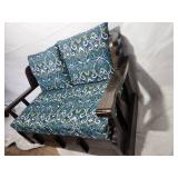2 seat patio bench