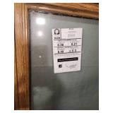 36" x 54" sunrise oak double hung vinyl window