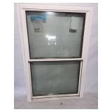 36" x 54" sunrise oak double hung vinyl window