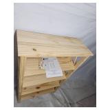 Unfinished x bookcase