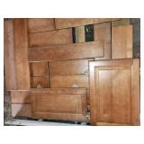 Large pallet prefinished cabinet doors and drawers