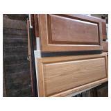 Large pallet prefinished cabinet doors and drawers