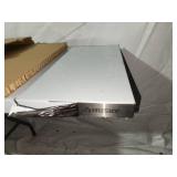 72" x 18" stainless steel work surface
