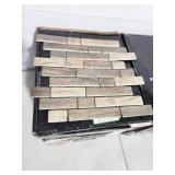 60 sheets Driftwood interlocking mosiac tile
