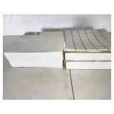 4 boxes stonewall white mosaic tile