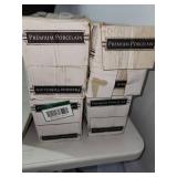 4 boxes Capella ivory 5x10 porcelain tile