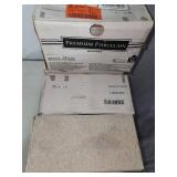 4 boxes Capella ivory 5x10 porcelain tile