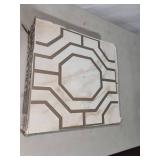 4 boxes peel and stick Vinyl tile flooring