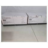 2 chrome single handle bathroom faucets
