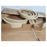 3 rolls flex flat stock moulding