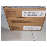 36 sheets suede gray glossy hexagon mosiac tile