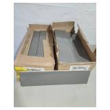 26sqft 4x16 glossy suede gray tile