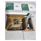 5 passage wave door levers satin nickel