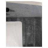 36x22 espresso vanity with granite sink top