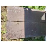 Basement cellar doors