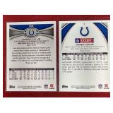 (2) 2012 Topps Andrew Luck Rookie Cards