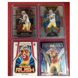 (4) Trey Lance Rookie Cards