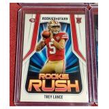 (4) Trey Lance Rookie Cards