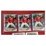 (5) Matt Wallner Cards - 1st Bowman & Rookie