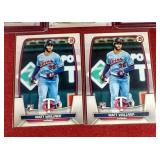 (5) Matt Wallner Cards - 1st Bowman & Rookie