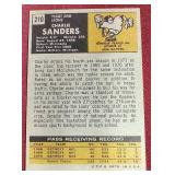 1971 Topps Charlie Sanders Rookie Card - HOFer!