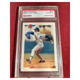 1992 Bowman Pedro Martinez "Rookie Card" - PSA