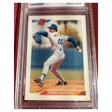 1992 Bowman Pedro Martinez "Rookie Card" - PSA