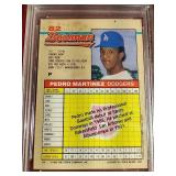 1992 Bowman Pedro Martinez "Rookie Card" - PSA