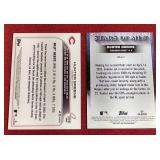 (2) 2022 Topps Hunter Greene Rookie Cards