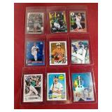 (9) Baseball Rookie Cards - Decent Names