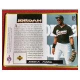 1995 Upper Deck Michael Jordan Metal Baseball Card