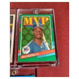 (3) Ken Griffey Jr. Cards in One Touch Cases