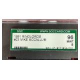 1991 Mike McCallum Boxing Card - SGC 9