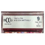 1992 Fleer Ultra Don Mattingly - BCCG 9