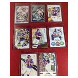 (8) Brett Favre Vikings Cards