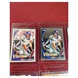 (8) Brett Favre Vikings Cards