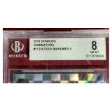 2019 Donruss Dominators Patrick Mahomes Card - BCG 8