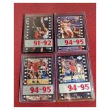 (4) Michael Jordan Cards