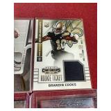 (4) NFL Jersey/Autograph Cards