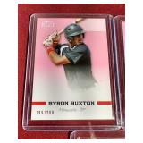 (3) 2012 Byron Buxton Prospect Cards - All #d/200