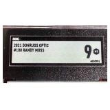 2021 Optic Randy Moss Card - SGC 9