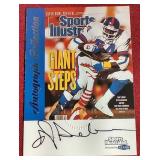 1999 Fleer Sports Illustrated Ottis Anderson Autograph Card