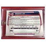 2023 Bowman Chrome Brooks Lee Shimmer Refractor Prospect Card - #d/150