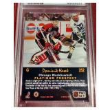 1991-92 Pro Set Platinum Dominik Hasek Rookie Card - PSA 9